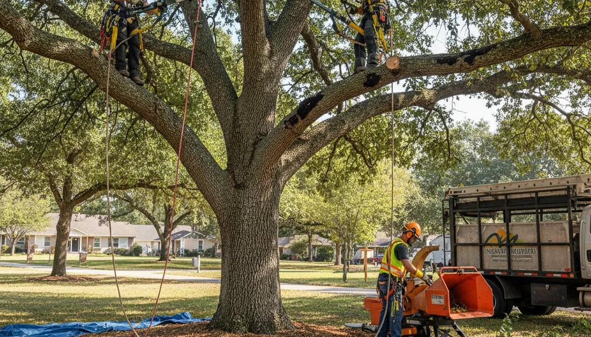 Cincinnati arborist treating diseased tree for healthier growth in Cincinnati, OH